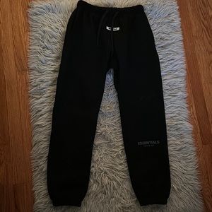 Fear of God Essentials Black Sweatpants